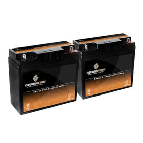 12V 20AH SLA Battery replaces UB12220 51913 12896 ub12180 gp12170 np18-12 - 2PK