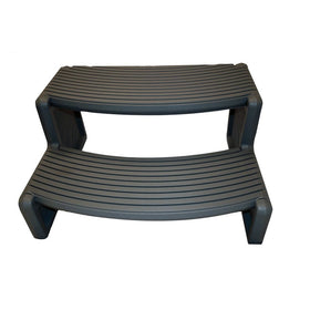 QCA Spas HS2-DG Handi Spa Step, 29 by 14-Inch, Gray