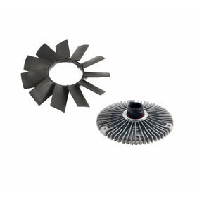 BMW Engine Radiator Cooling Fan Blade and Fan Clutch Kit | E32 E34 E39 E36 E46 Z3 E53 | 11-52-1-712-058 | 11-52-7-505-302