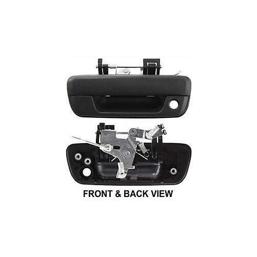 Chevy Colorado 04-12 Tailgate Handle, Outside, Textured Black