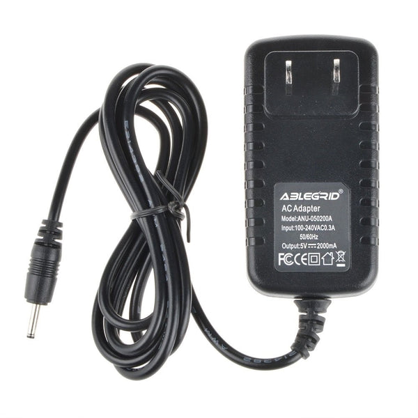 ABLEGRID 5V AC Wall Power Black Charger ADAPTER for Kids Tablet 8GB Nabi 2 II NABI2-NV7A NABI2-NVA FUHUNABI 2S SN02-NV07A II