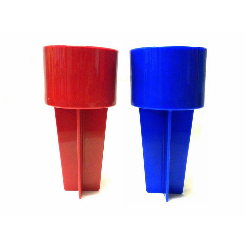 Set of 2 Assorted Colors Spiker Beach Beverage Holder