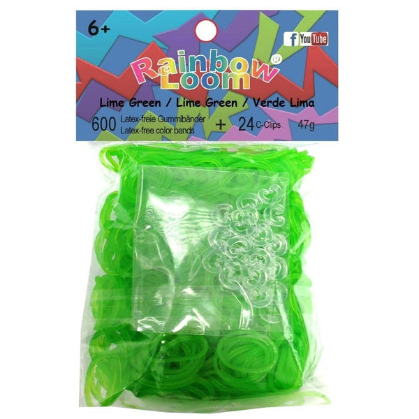 Rainbow Loom Refill - Jelly Lime Green