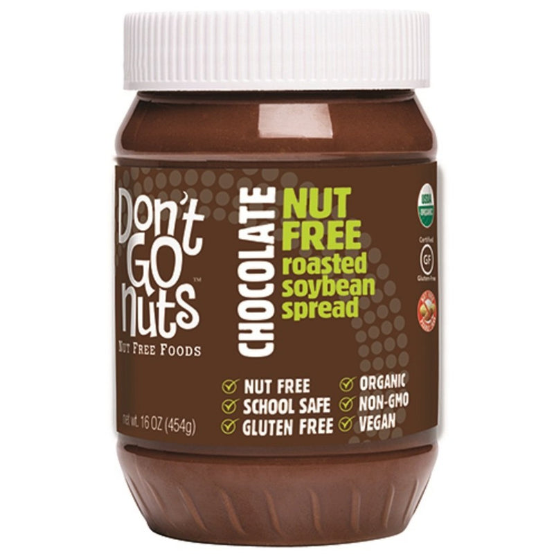 Don't Go Nuts Nut Free Organic Soy Butter, Chocolate, 16 Ounce