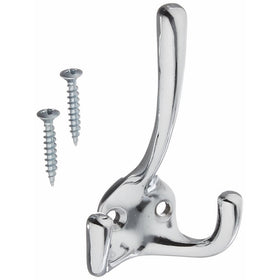 Hickory Hardware P27100-BL Utility Hook, 0.5-Inch, Black