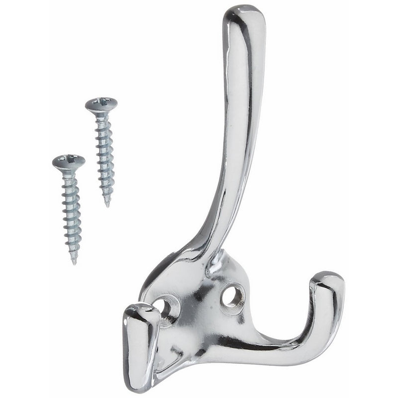 Hickory Hardware P27100-BL Utility Hook, 0.5-Inch, Black