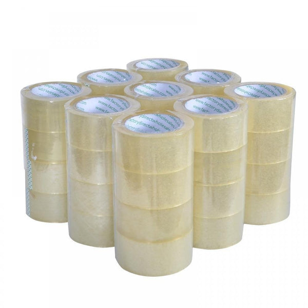 Heavy Duty Sealing Pack Sealing Clear Packing/Shipping/Box Tape, 12 Rolls Carton