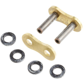 RK Racing Chain GB520EXW RIV CL Gold Rivet Type Connecting Link