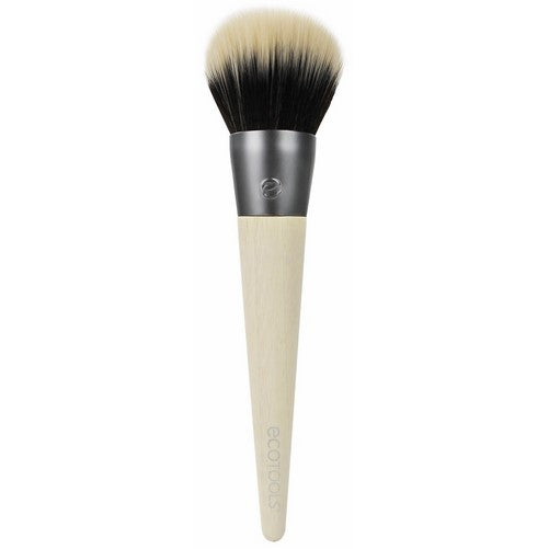 Ecotools Blending and Bronzing Brush, Plush Duo-Fiber Soft Bristles Make Achieving a Sun Kissed Bronze Look Effortless 0.15 Ounce