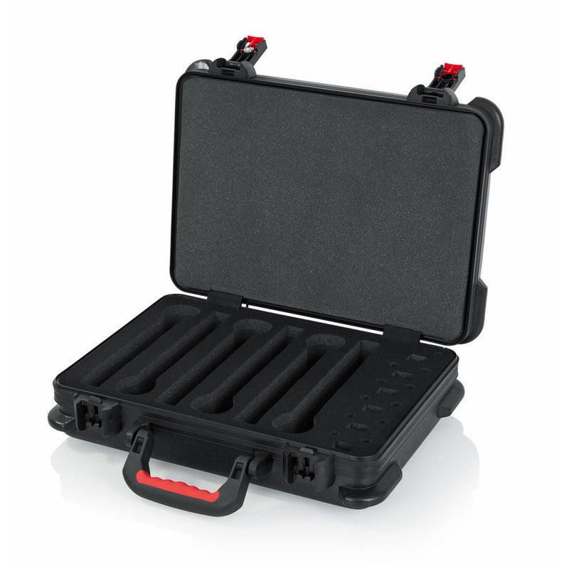 Gator Cases GTSA-MICW6 Wireless Microphone Case for 6 Wireless Microphones