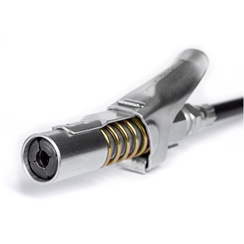 Gurtech Grease Coupler Fits All SAE and Metric Zerk fittings 1/8" NPT Fitting