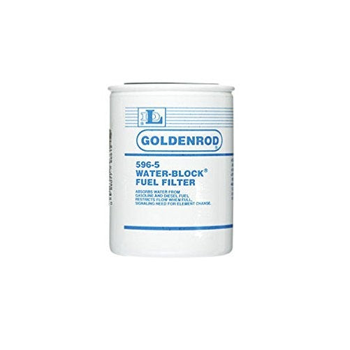 Goldenrod 596-5 Water-Block Spin-On Fuel Filter