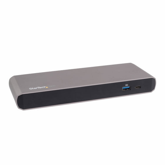 StarTech.com TB3DK2DPPD Thunderbolt 3 Docking Station - with Power Delivery (USB PD) - 85W Charging - Windows/MacBook Pro - Dual-4K - USB C Dock - Laptop Dock