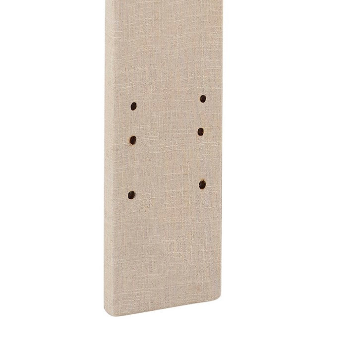 Queen and Full Size Polyester Headboard with Nailhead Trims, Beige