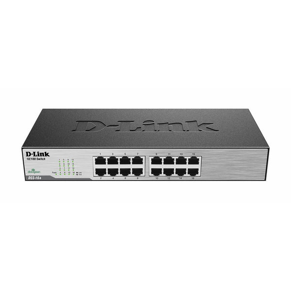 D-Link 16-Port 10/100 Unmanaged Desktop or Rackmount Switch (DSS-16)