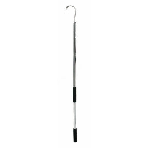Sea Striker SS372 Silver Anodized Aluminum Gaff, 3-Inch Hook, 6-Feet Handle