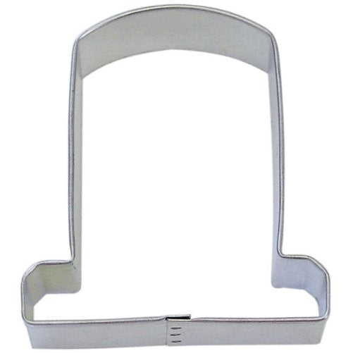 R&M Tombstone 3" Cookie Cutter in Durable, Economical, Tinplated Steel