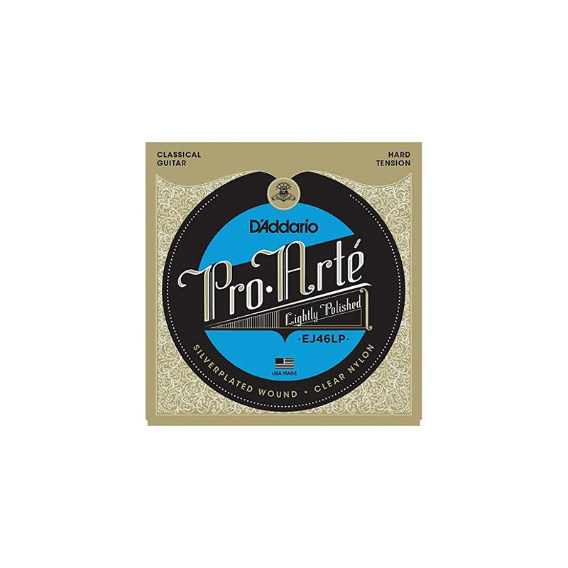 D'Addario EJ46LP Pro-Arte Composite Classical Guitar Strings, Hard Tension