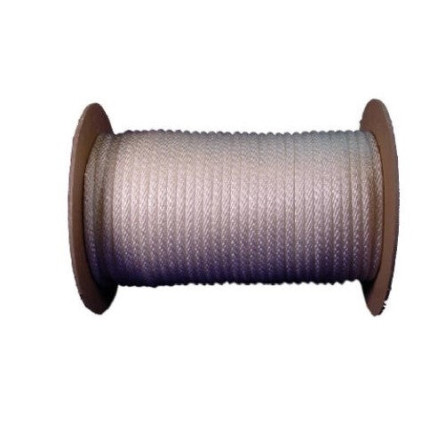 Wellington G1016S0200 Solid Braid Nylon Rope, 1/4-Inch by 200-Foot, White