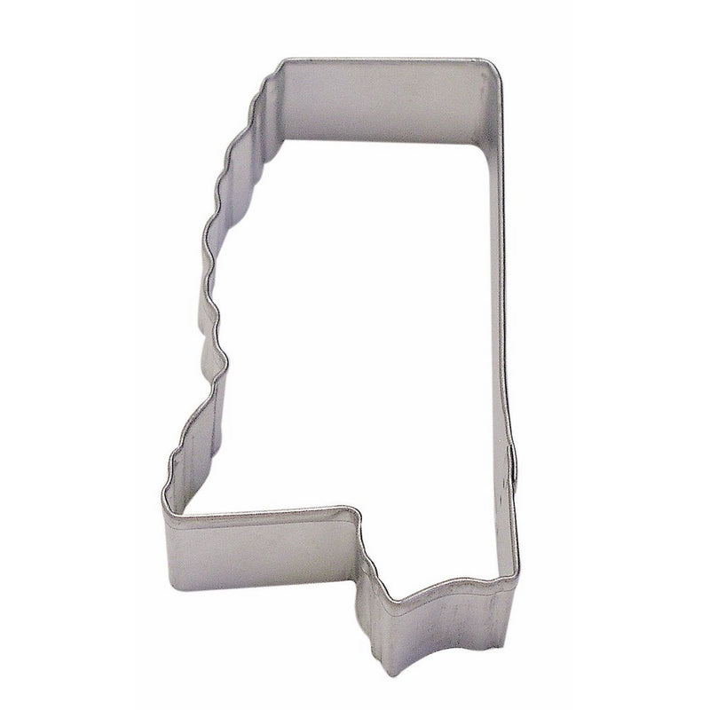 R&M Mississippi State Cookie Cutter in Durable, Economical, Tinplated Steel