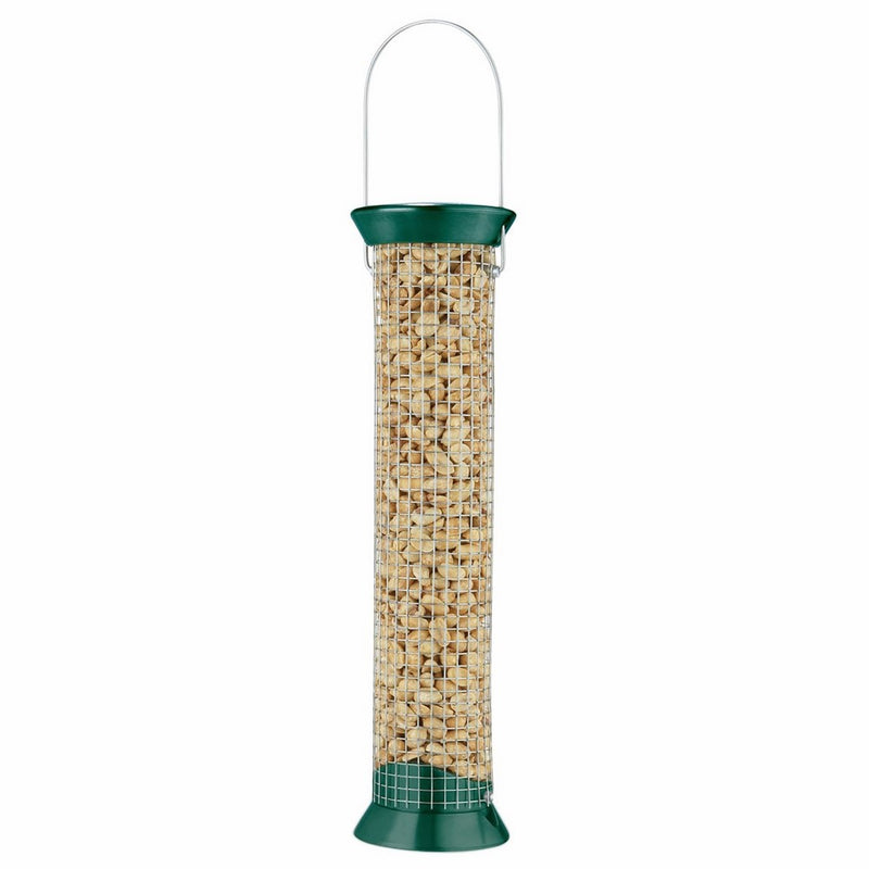 Droll Yankees CJM13GP 13in Green New Generation Metal Peanut Feeder