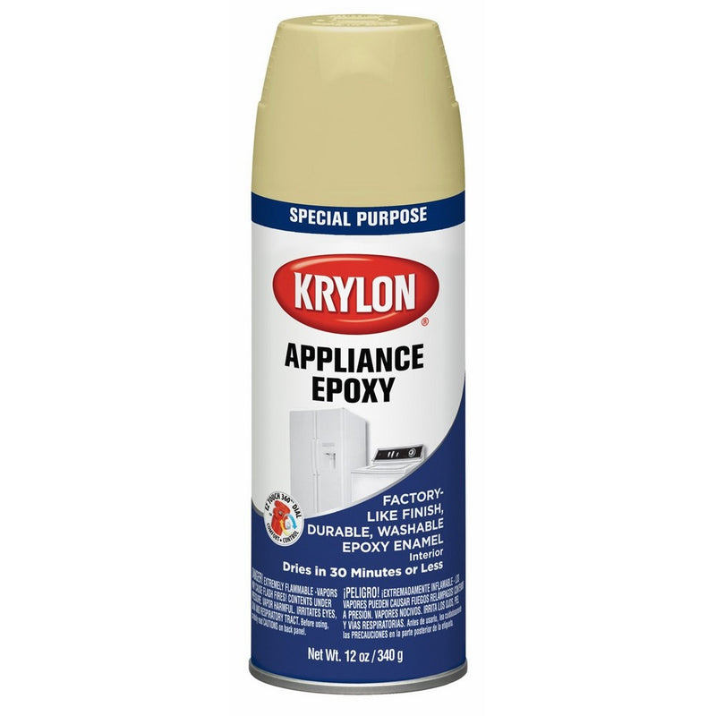 SHERWIN WILLIAMS K03202 Appliance Epoxy Enamel Almond 12 Oz (Pack of 6)