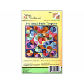 Elisa's Backporch Design 3.5" Small Paths Backporch Template