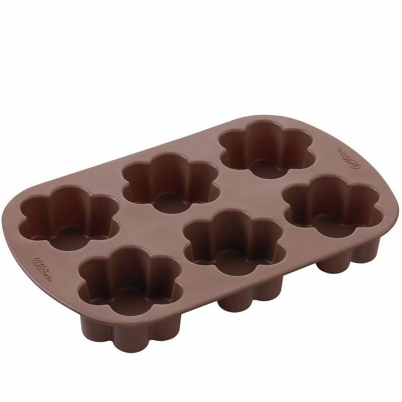 Wilton Brownie Blossom 6 Cavity Mold