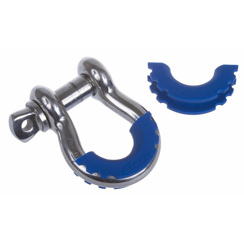 Daystar, Blue D-Ring Shackle Isolator, protect your bumper and reduce rattling, KU70056RB, Made in America