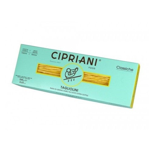 Cipriani Food Tagliolini Extra Thin Egg Pasta 8.82 Oz.