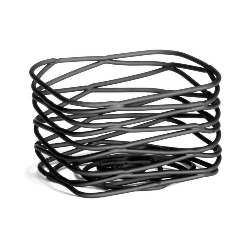 TableCraft BK156 Artisan Collection Black Metal Sugar Packet Holder