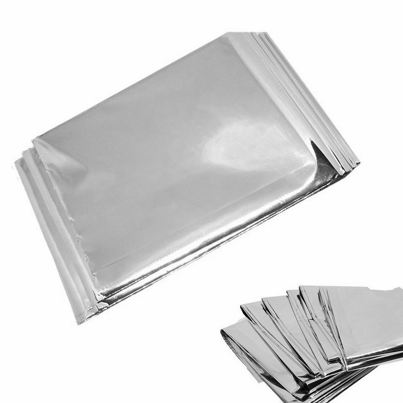 Emergency Mylar Blankets - 84" X 52"(4 Pack)
