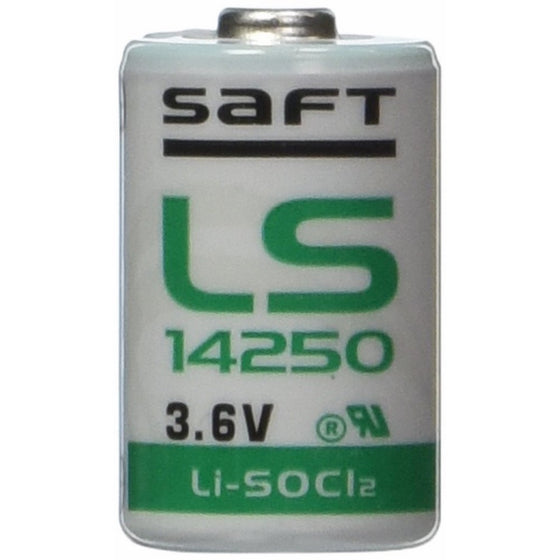 2 Pieces of Saft LS-14250 1/2 AA 3.6V Lithium Primary Battery for Mac computers (non Rechargeable)