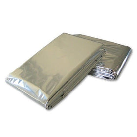 Emergency Mylar Blanket 52" x 84" - Pack of 12 Blankets