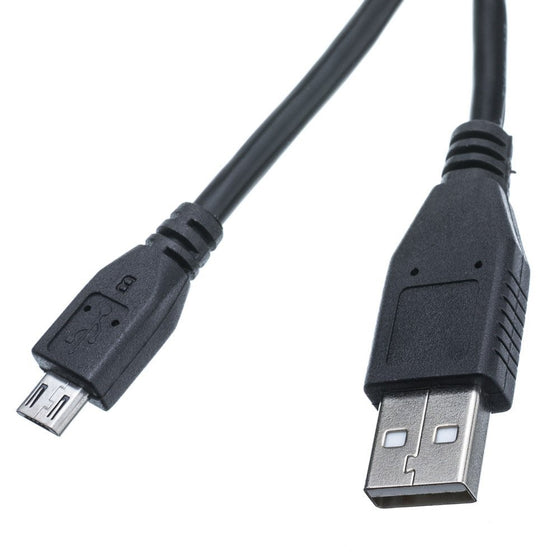 Mizar 3-Feet USB Type A Male/Micro B Male Cable, 2.0 Version, Black (731923)