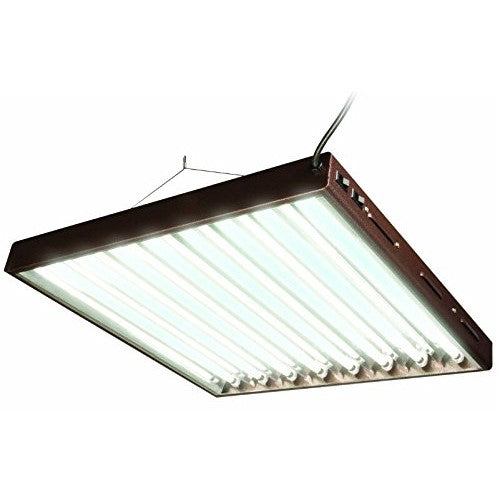 Agrobrite Designer T5, FLP28, 192W 2 Foot, 8-Tube Fixture with Lamps