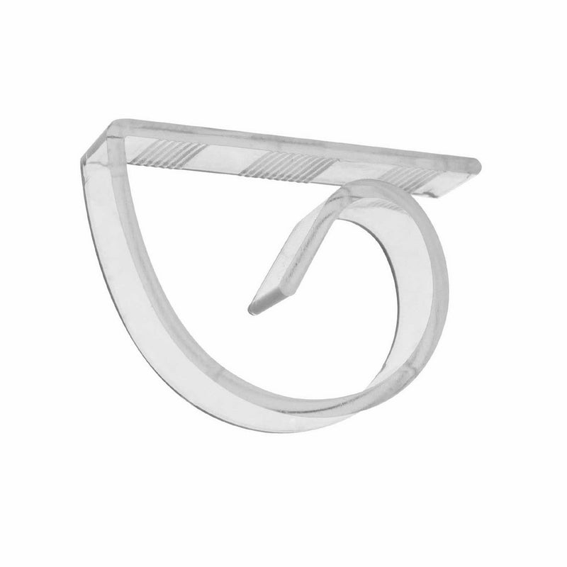 Party Essentials N10021 Hard Plastic Table Cover Clips, Clear (Case of 100)