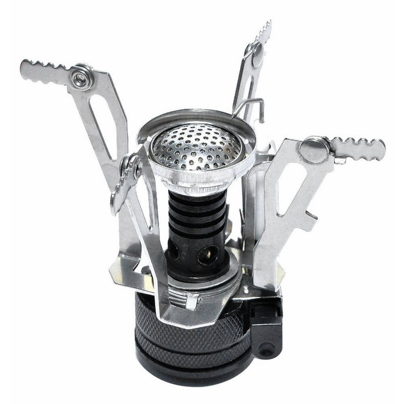 Oliasports Stove Ultralight Backpacking Canister Camp Burner with Piezo Ignition 3.9oz