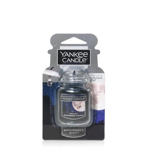 Yankee Candle Gel Car Jar Ultimate Hanging Odor Neutralizing Air Freshener MidSummer's Night