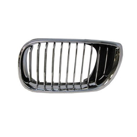 Bmw 3 Series 02-05 Left Front Grille Car Chrome