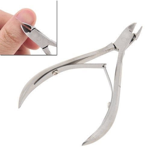 Cuticle Nippers, Stainless Steel Cuticle Nippers / Cutter / Clipper for Nail Art, Length 3.75"