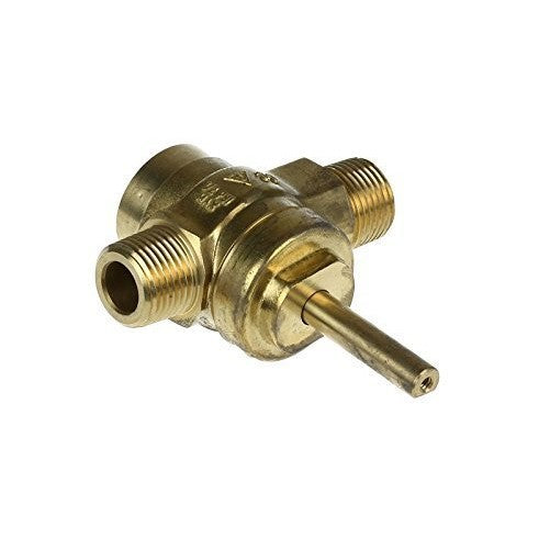 Chinese Wok Range Gas Burner Valve 1/2 MPT x 1/2 MPT