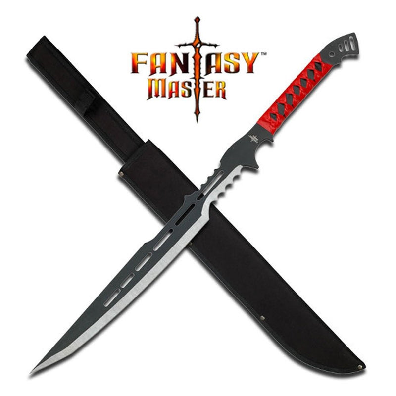 Red Guardian Fantasy Sword With Sheath