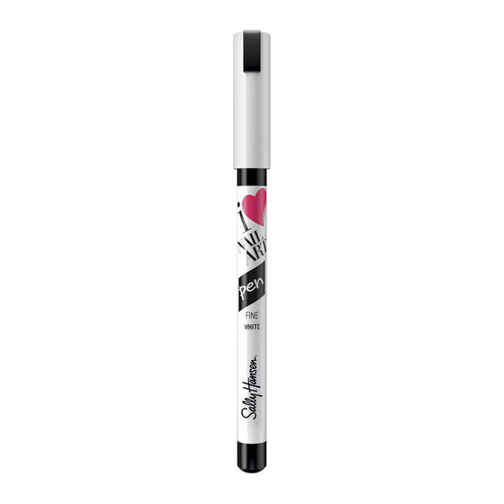 Sally Hansen Nail Art Pens, White 310 0.04 Fluid Ounce Fine Tip Pens for Creating Radiant Nail Art without Nail Wraps