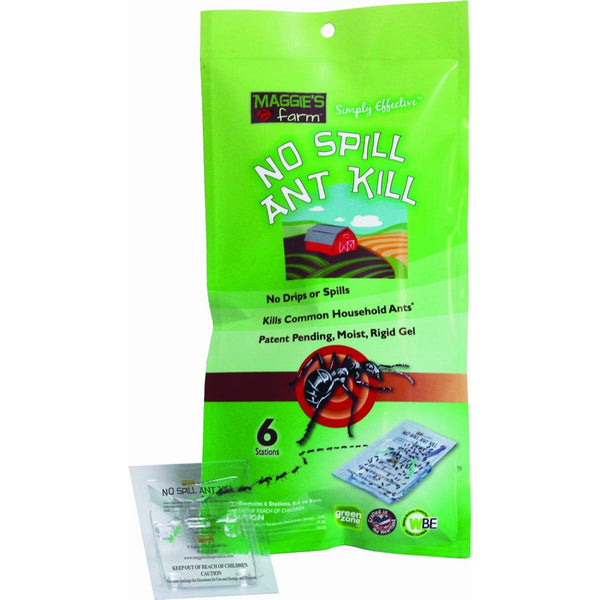 Maggie's Farm MNSK006 No Spill Ant Kill, 6 Count