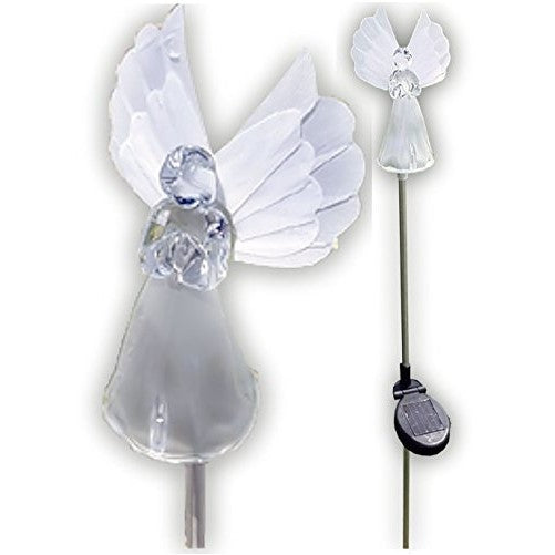 Solar Wholesale 1033-2 Solar Angel Lights Garden Stakes (Box of 2 Units)