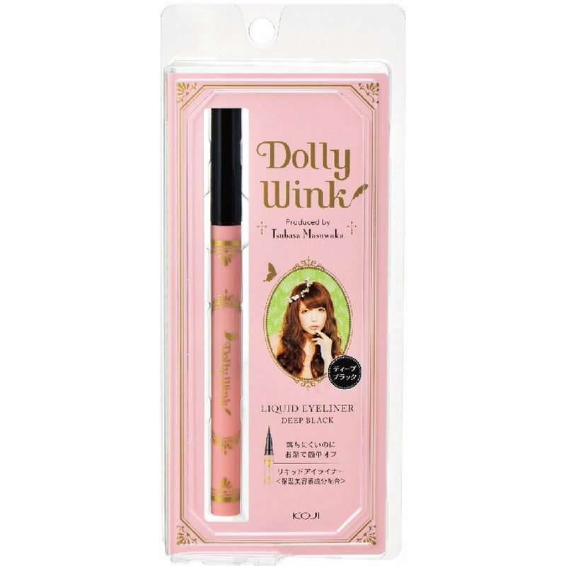 Koji Dolly Wink Liquid Eyeliner, Deep Black