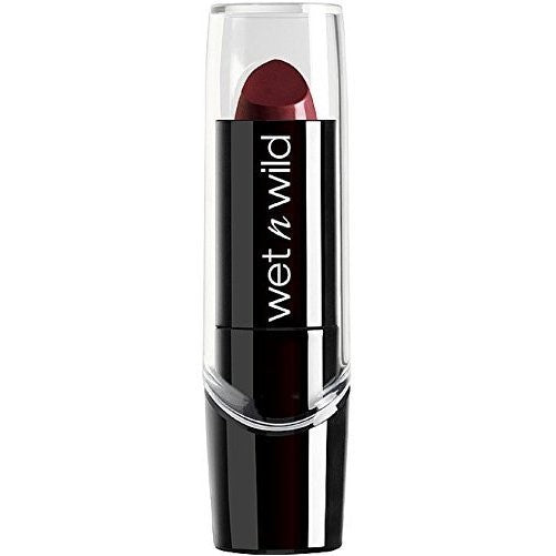 Wet n Wild Silk Finish Lipstick, Black Orchid [535D] 0.13 oz ( Pack of 3)