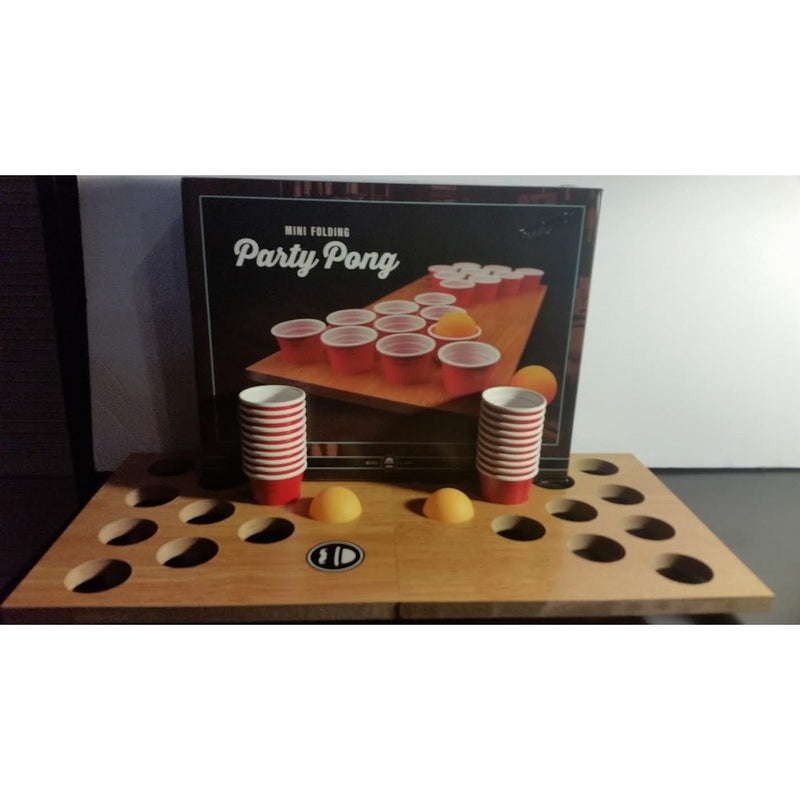 Mini Portable Folding Beer Pong