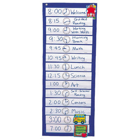 Scheduling Pocket Chart (Carson CD5615)